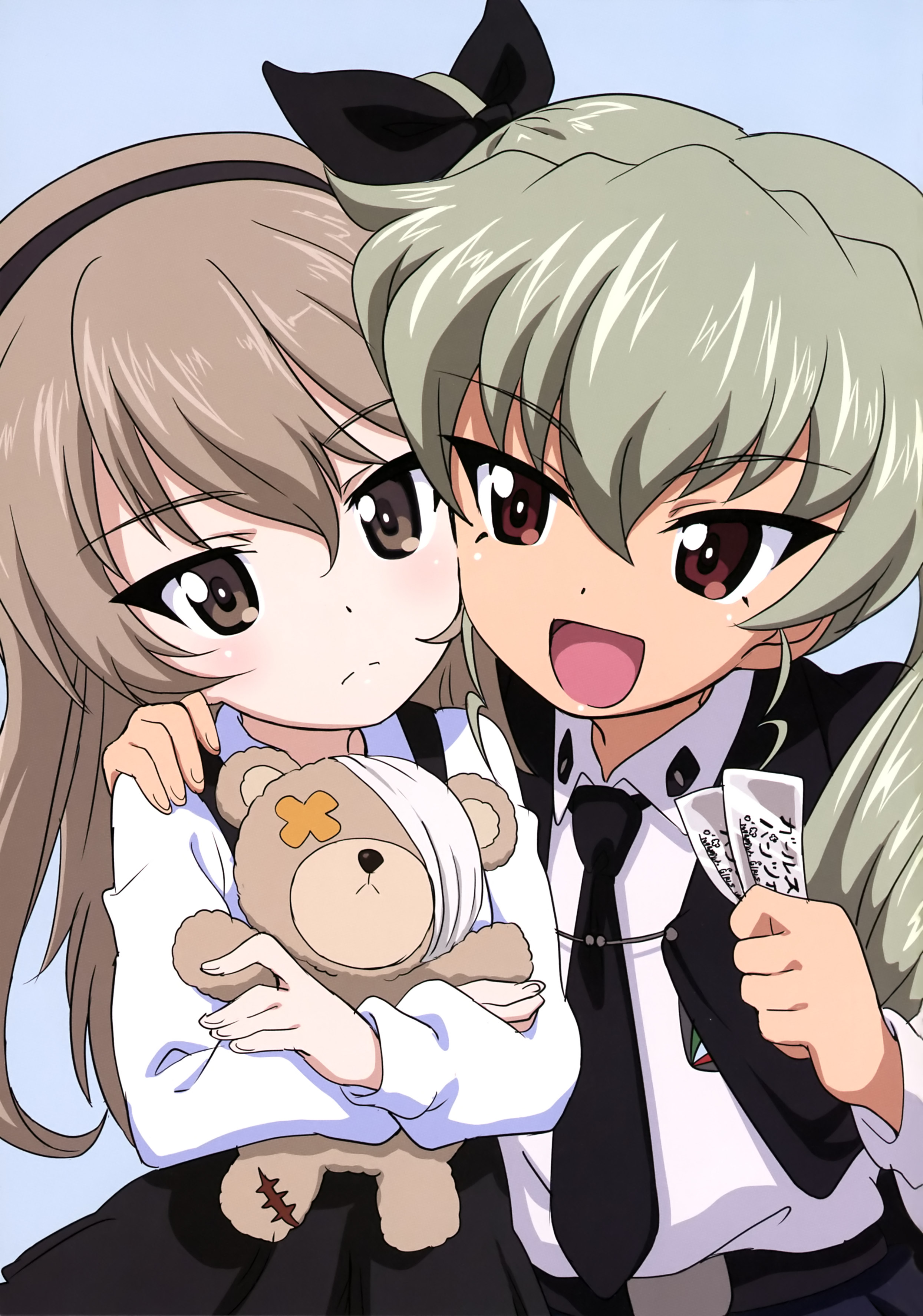 kanau girls und panzer anchovy shimada arisu bandages dress gothic